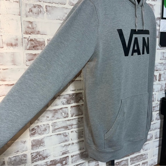 Vans Gray Sweatshirt Casual Streetwear medium - Picture 4 of 6